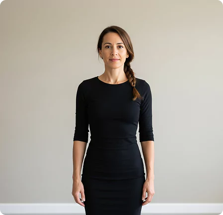 Image of a client after transformation